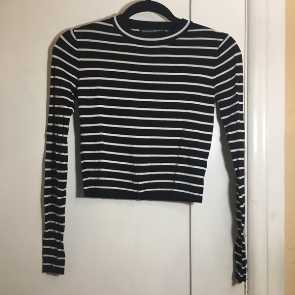 Brandy Melville Tops - Brandy Melville Striped Crop Top